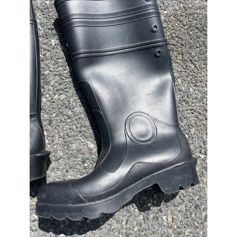 LACROSSE Men's Steel Toe Rubber Work Boot Shoe Waterproof Muck Outdoors Size 6